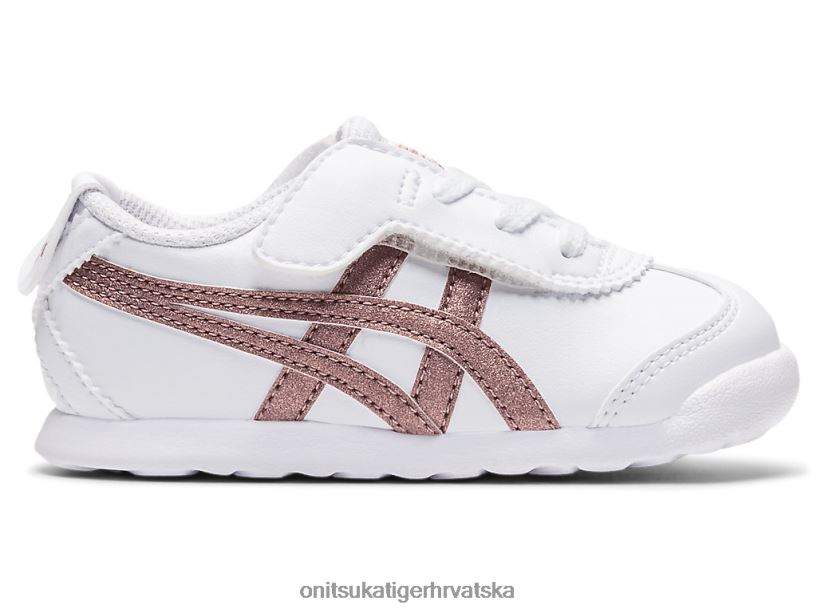 bijelo/ružičasto zlato 8XPTRV631 Onitsuka Tiger cipele Meksiko 66 djeca