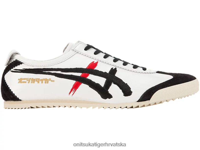bijelo crno 8XPTRV135 Onitsuka Tiger cipele Meksiko 66 deluxe muškarci