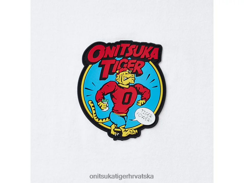 bijela 8XPTRV440 Onitsuka Tiger odjeća je grafička majica muškarci
