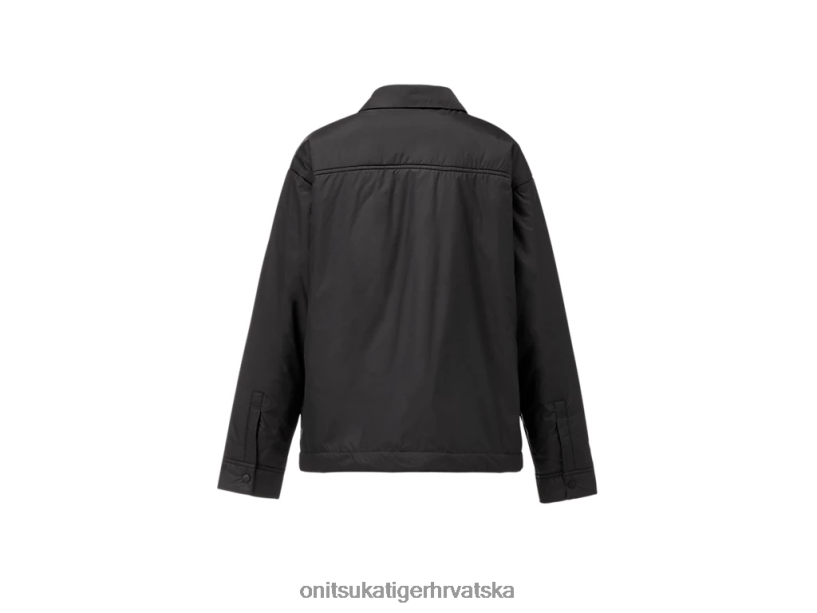 crno 8XPTRV421 Onitsuka Tiger odjeća jakna muškarci