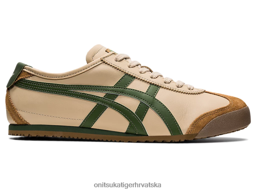 bež/travnata zelena 8XPTRV5 Onitsuka Tiger cipele Meksiko 66 uniseks