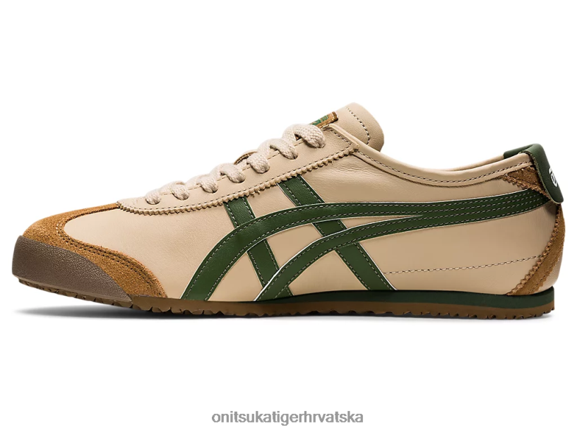 bež/travnata zelena 8XPTRV5 Onitsuka Tiger cipele Meksiko 66 uniseks