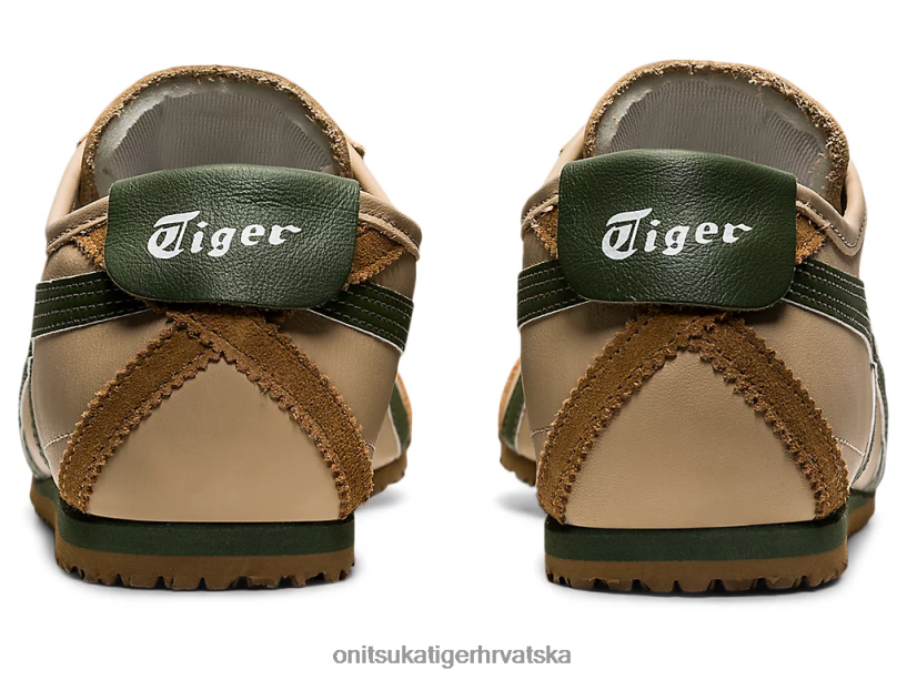 bež/travnata zelena 8XPTRV5 Onitsuka Tiger cipele Meksiko 66 uniseks
