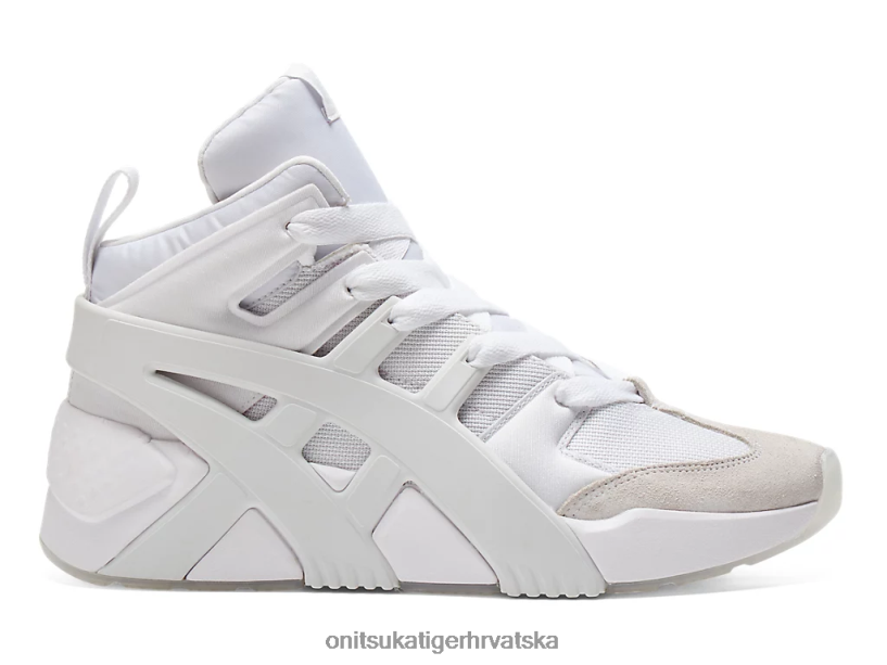 bijela 8XPTRV200 Onitsuka Tiger cipele veliki logo trenerica puffed uniseks