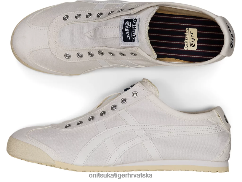 bijela 8XPTRV359 Onitsuka Tiger cipele meksiko 66 natikače uniseks