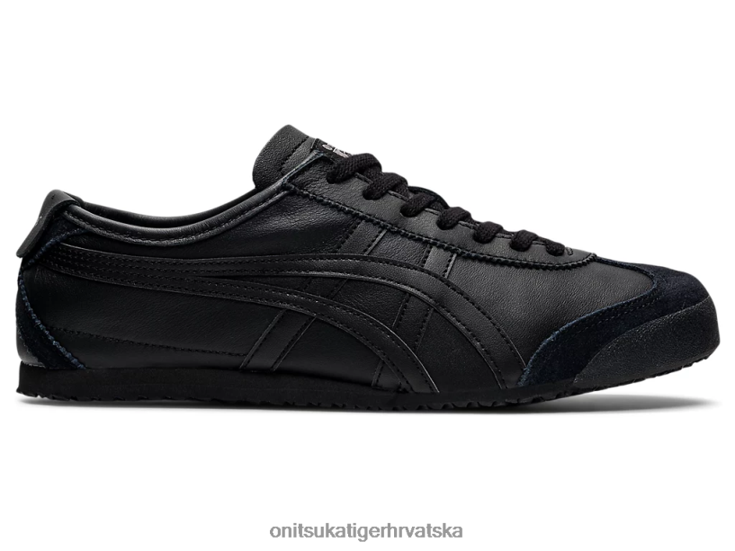 crno 8XPTRV3 Onitsuka Tiger cipele Meksiko 66 uniseks