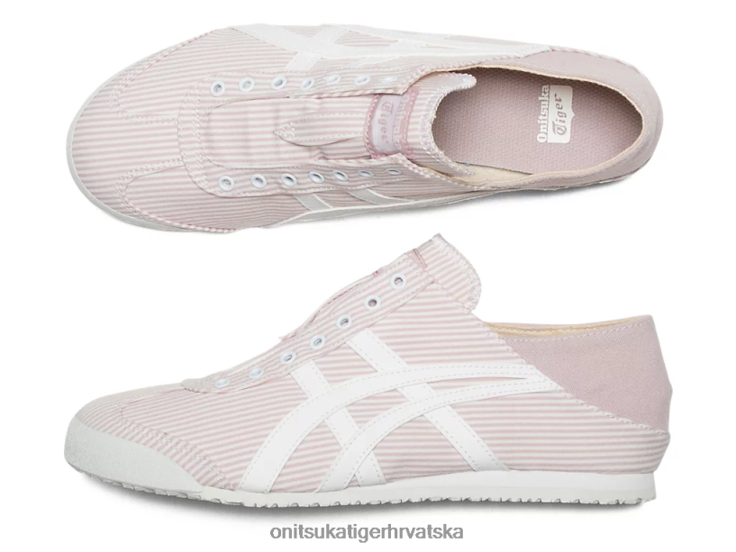 vododjelna ruža/bijela 8XPTRV111 Onitsuka Tiger cipele Meksiko 66 paraty uniseks