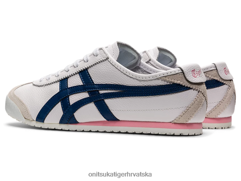 bijela/nezavisnost plava 8XPTRV584 Onitsuka Tiger cipele Meksiko 66 žene