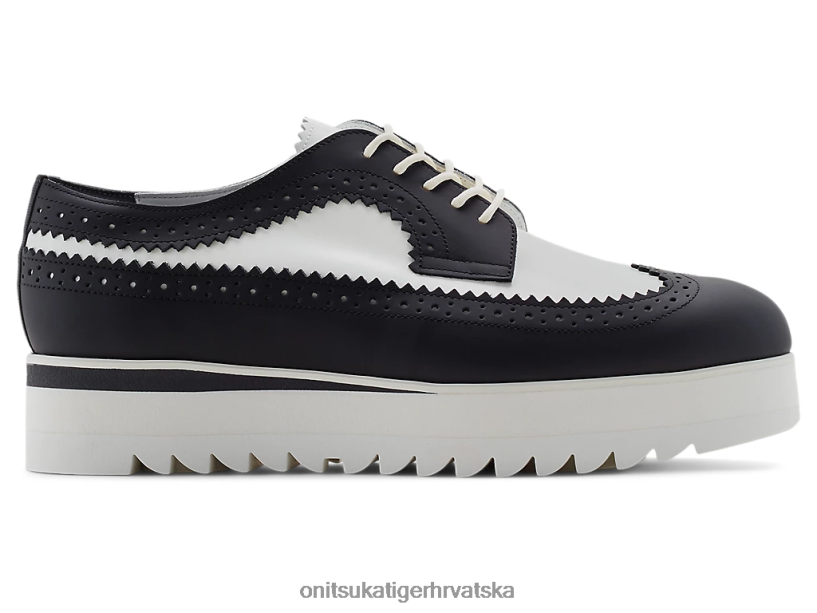 bijelo crno 8XPTRV577 Onitsuka Tiger cipele brogue žene