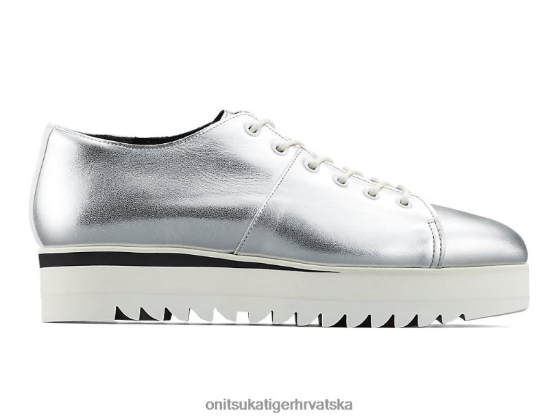 srebro 8XPTRV559 Onitsuka Tiger cipele vezanje lo žene
