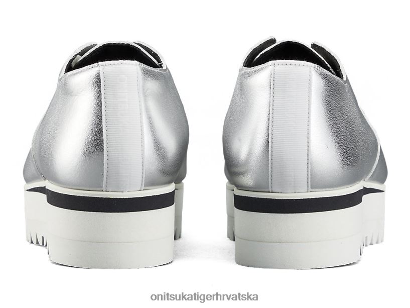 srebro 8XPTRV559 Onitsuka Tiger cipele vezanje lo žene
