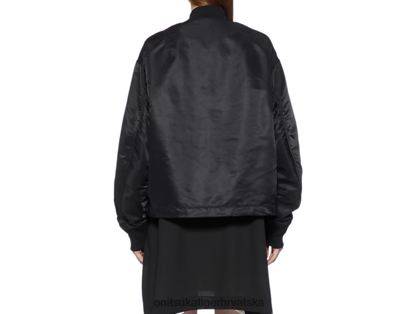 crno 8XPTRV595 Onitsuka Tiger odjeća ws bomber jakna žene