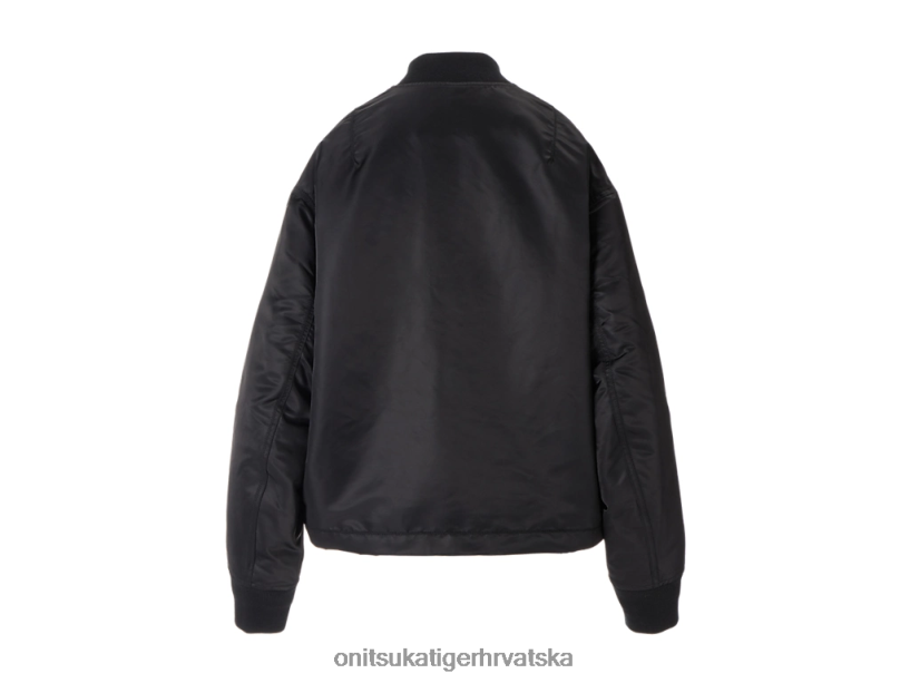 crno 8XPTRV595 Onitsuka Tiger odjeća ws bomber jakna žene