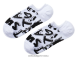 bijela 8XPTRV526 Onitsuka Tiger pribor nevidljive čarape uniseks