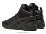 crno 8XPTRV203 Onitsuka Tiger cipele veliki logo trenerica puffed uniseks - Slika 3