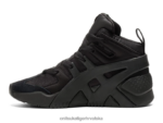 crno 8XPTRV203 Onitsuka Tiger cipele veliki logo trenerica puffed uniseks - Slika 4