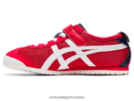 klasična crveno/bijela 8XPTRV645 Onitsuka Tiger cipele Meksiko 66 djeca - Slika 4
