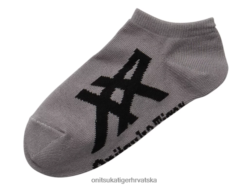 sivo/crno 8XPTRV529 Onitsuka Tiger pribor čarape do gležnja uniseks - Slika 2